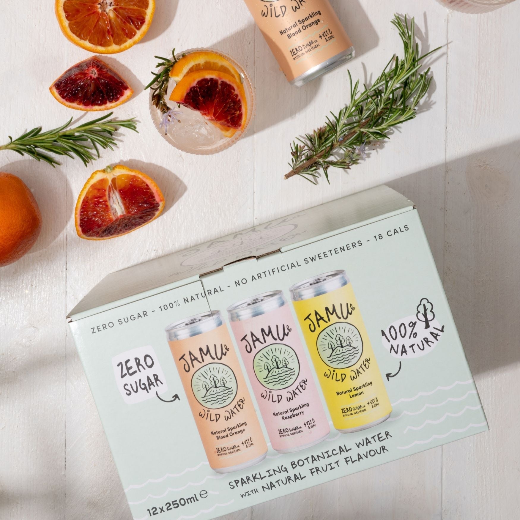 Mixed Case Sparkling Water
