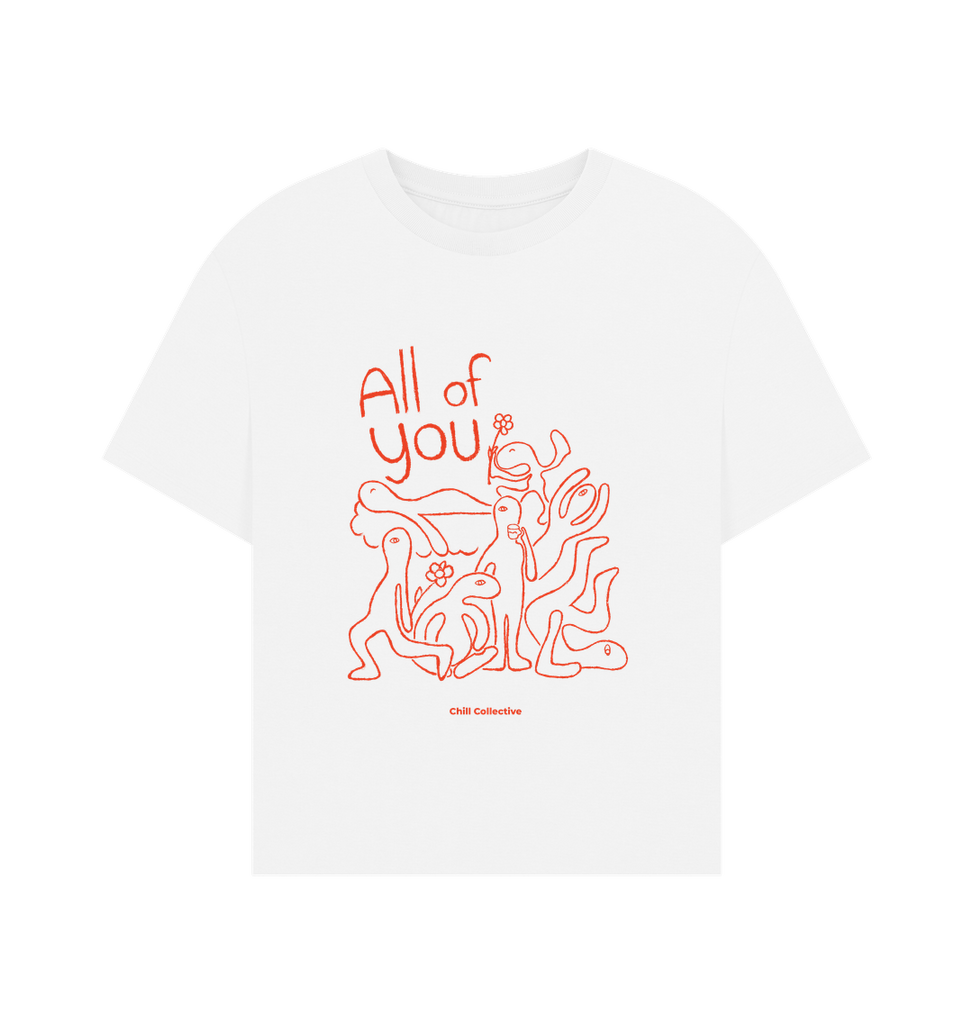 White Printed T-shirt