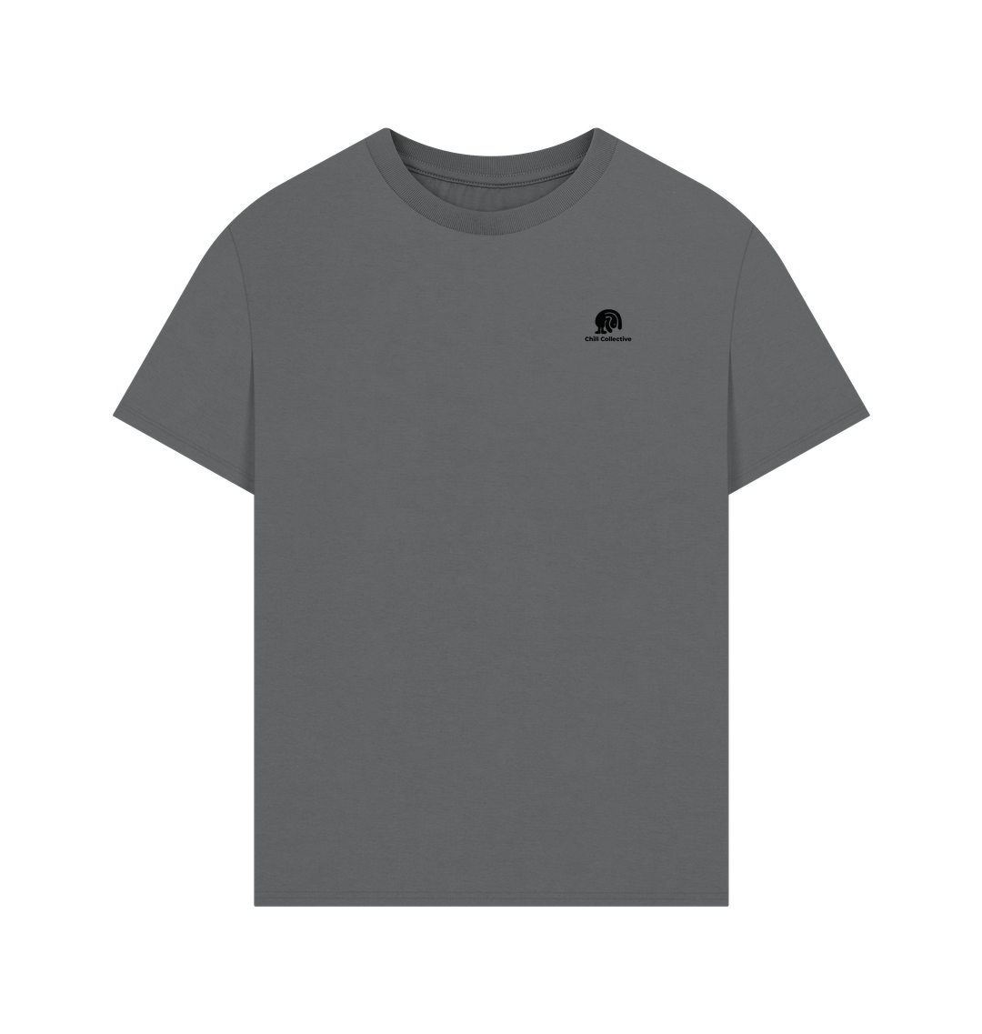 Slate Grey Printed T-shirt