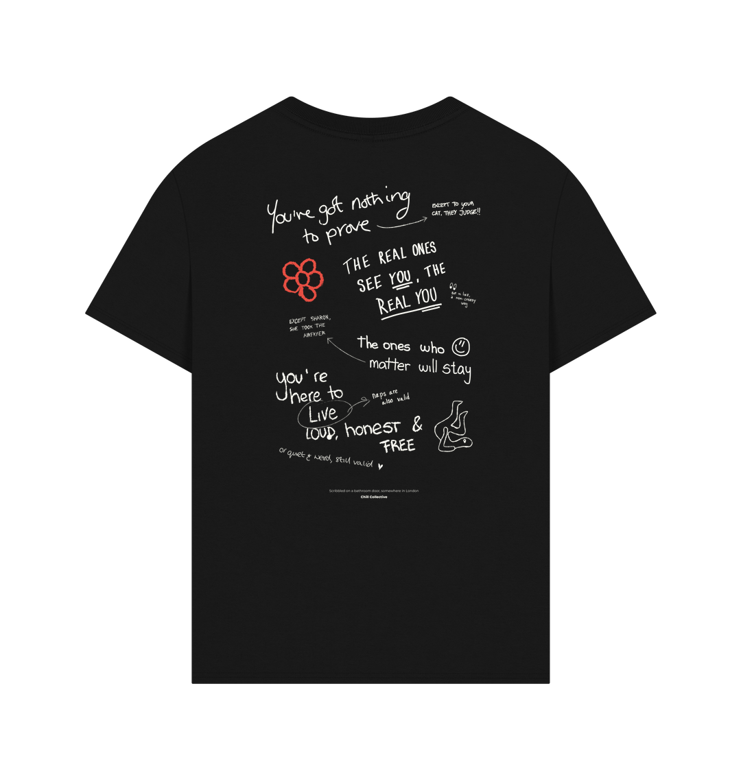 Black Printed T-shirt