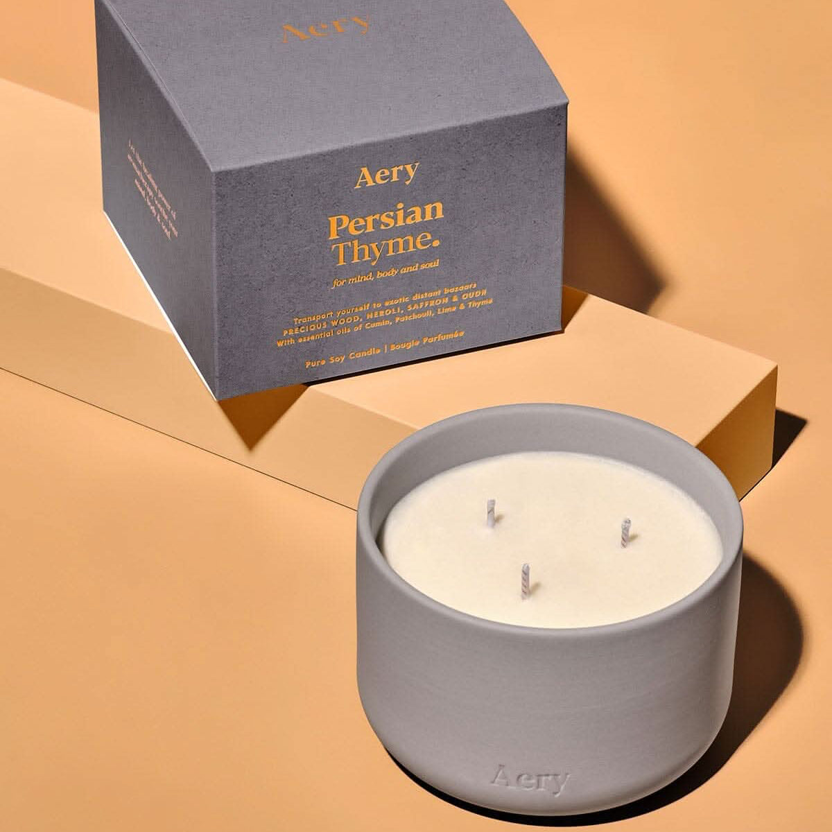 Persian Thyme Triple Wick Candle