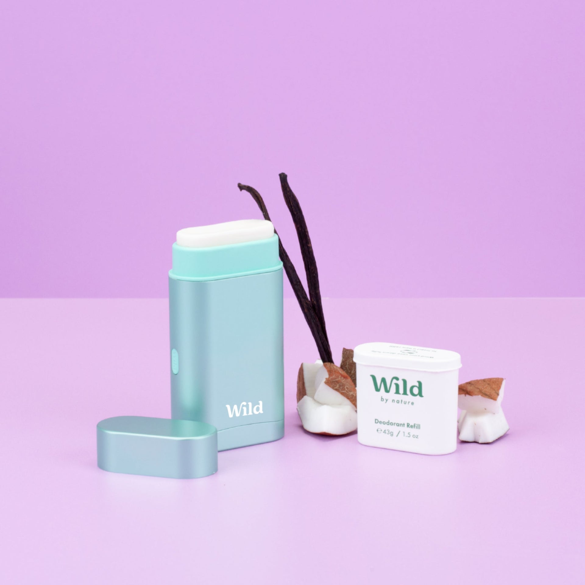 Coconut & Vanilla + Aqua Case