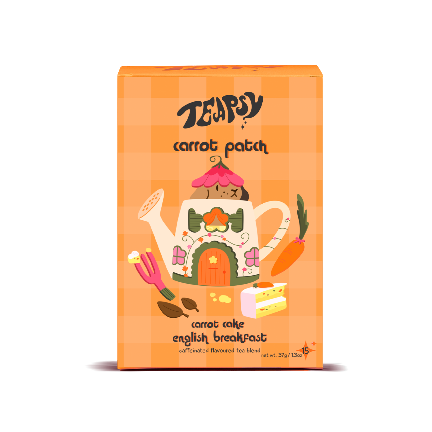 Carrot Patch Carrot Cake English Breakfast Tea