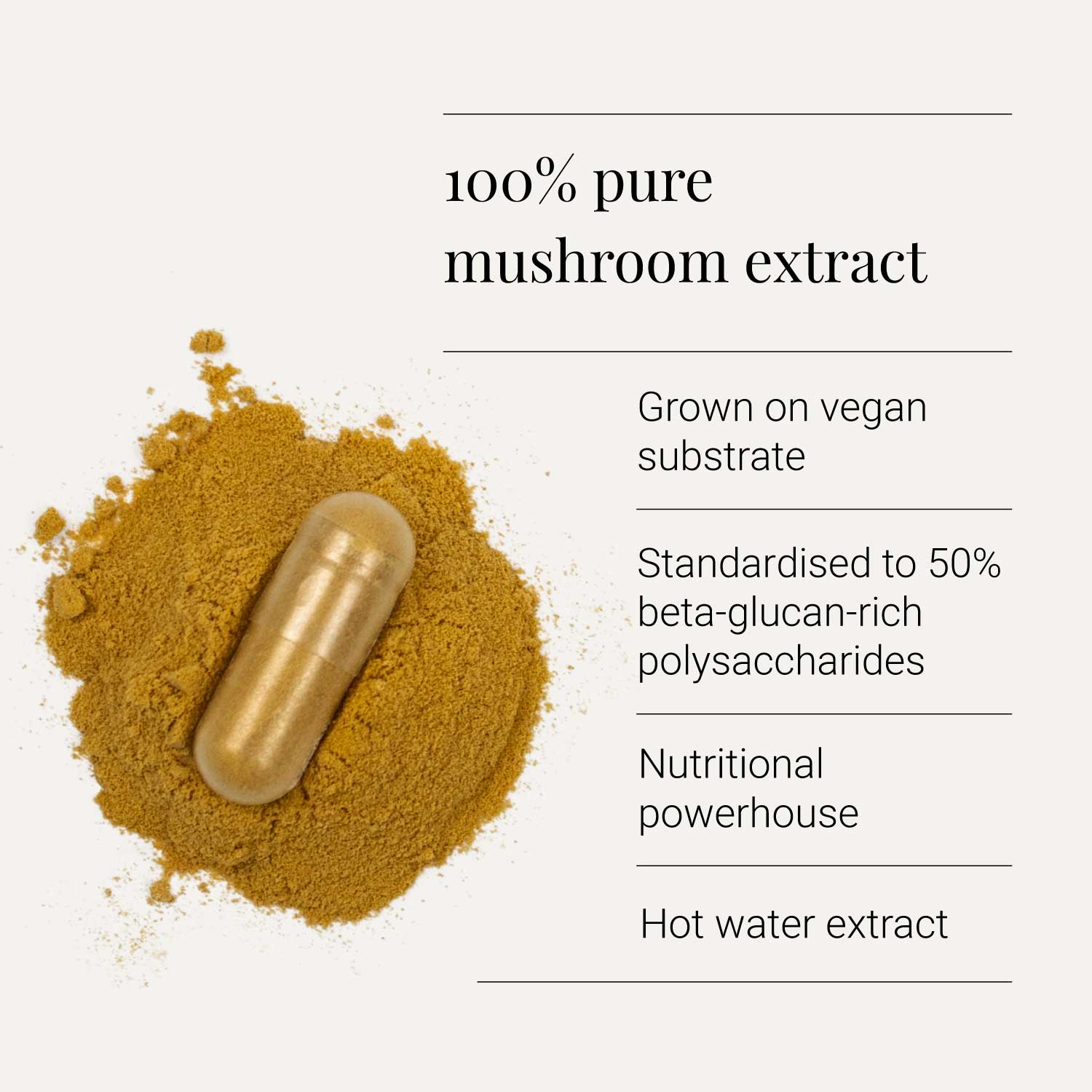 Organic Cordyceps Extract Capsules