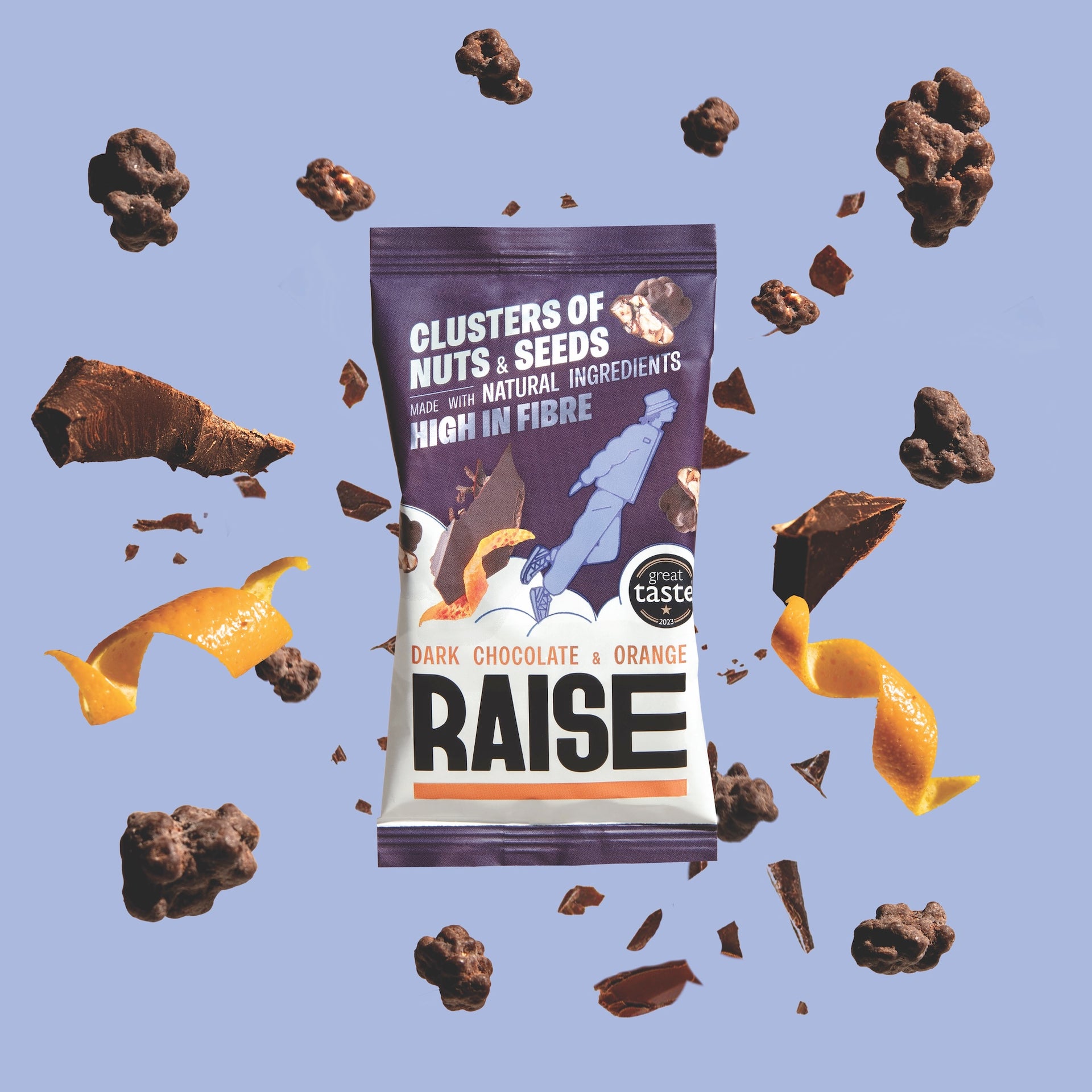 Dark Chocolate & Orange Nut Clusters
