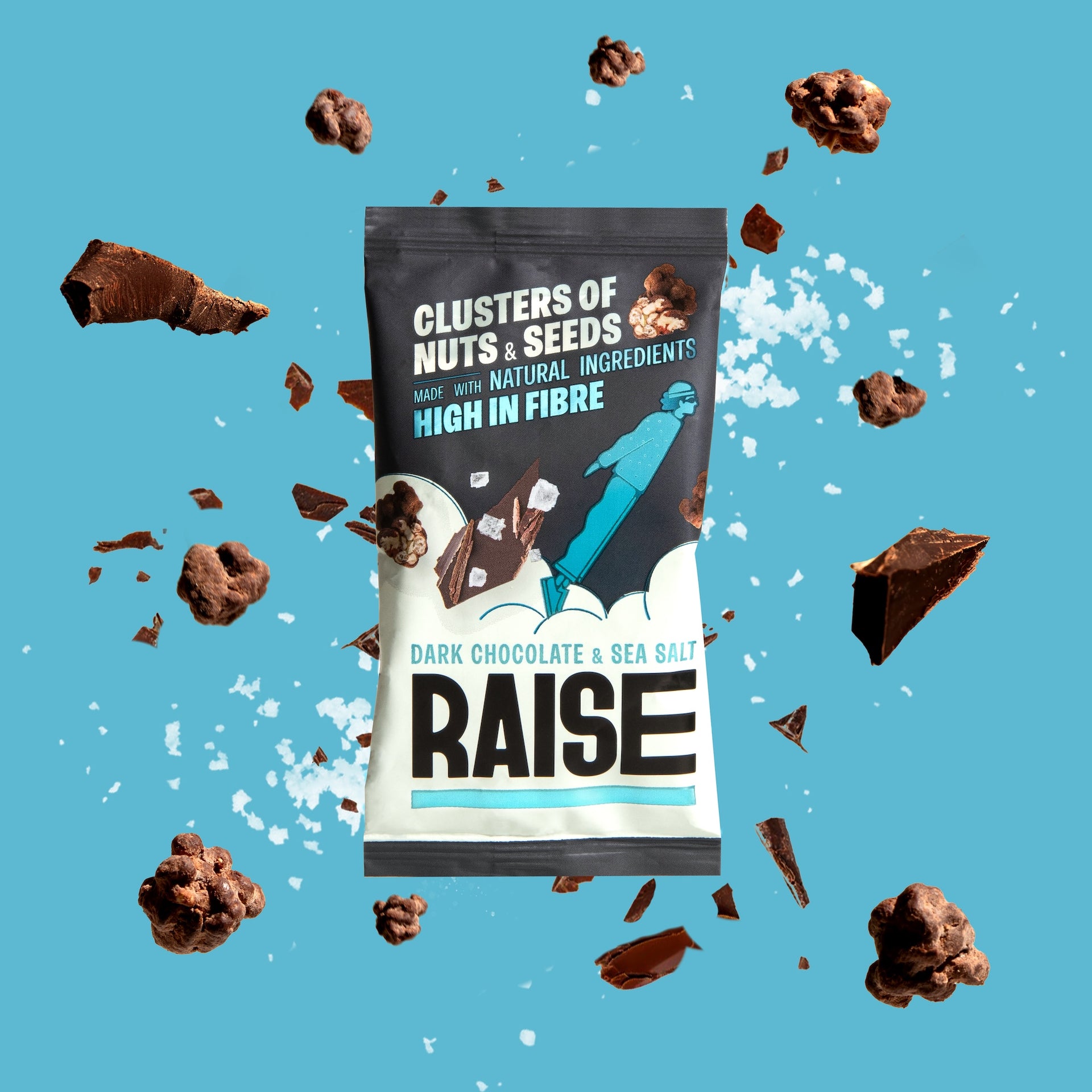 Dark Chocolate & Sea Salt Nut Clusters