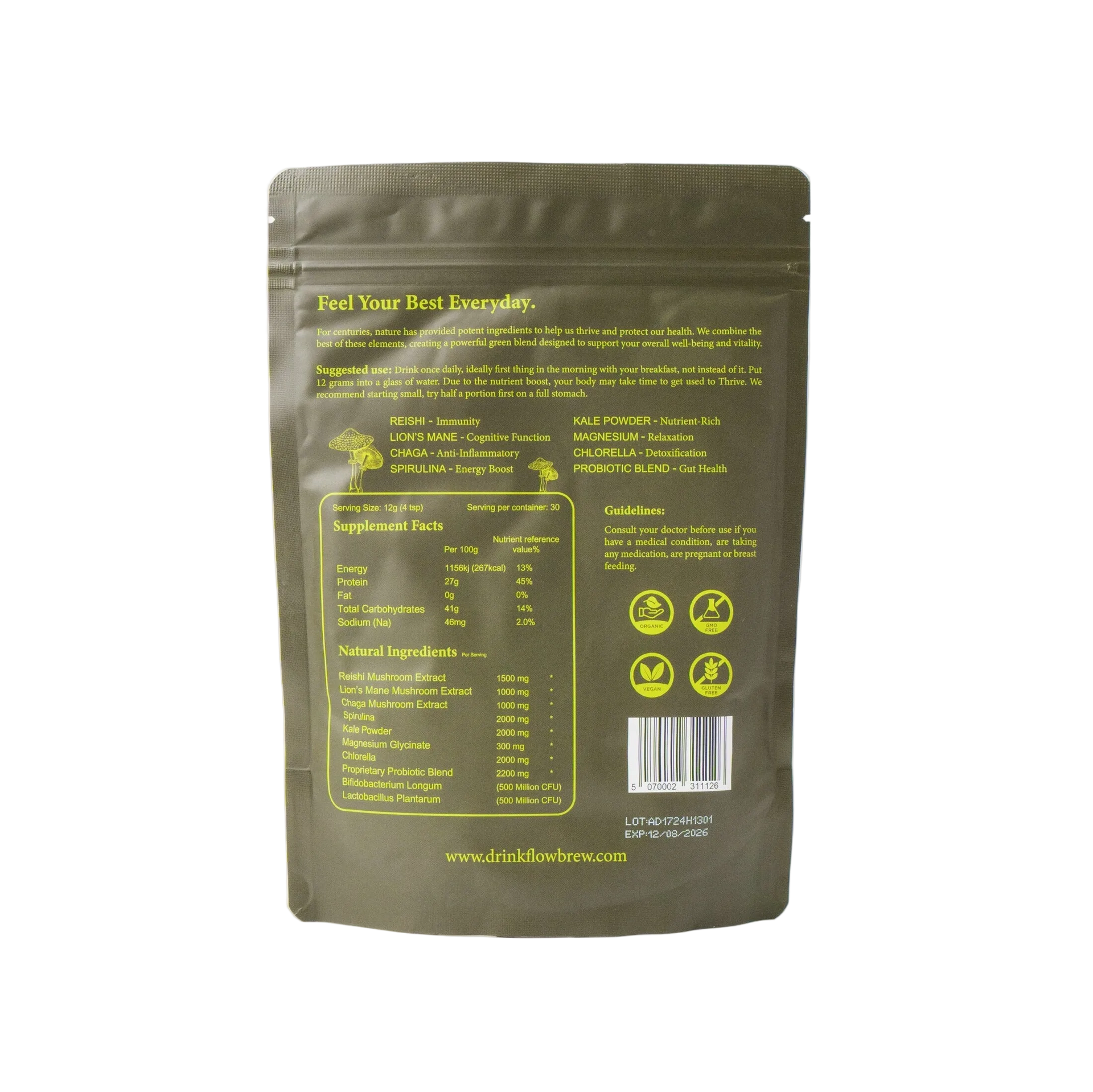 Thrive Greens Blend