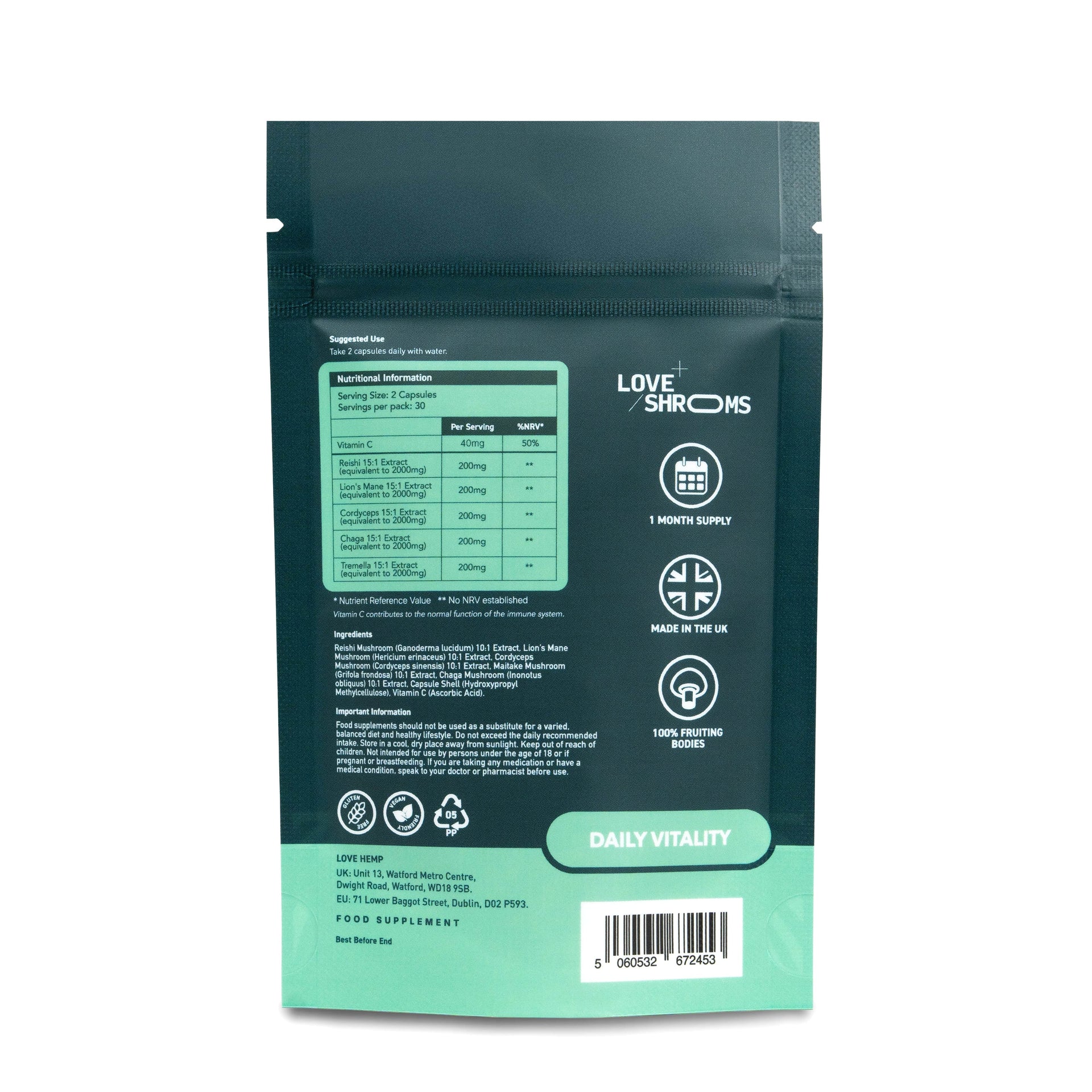 Multi Mushroom Blend Capsules