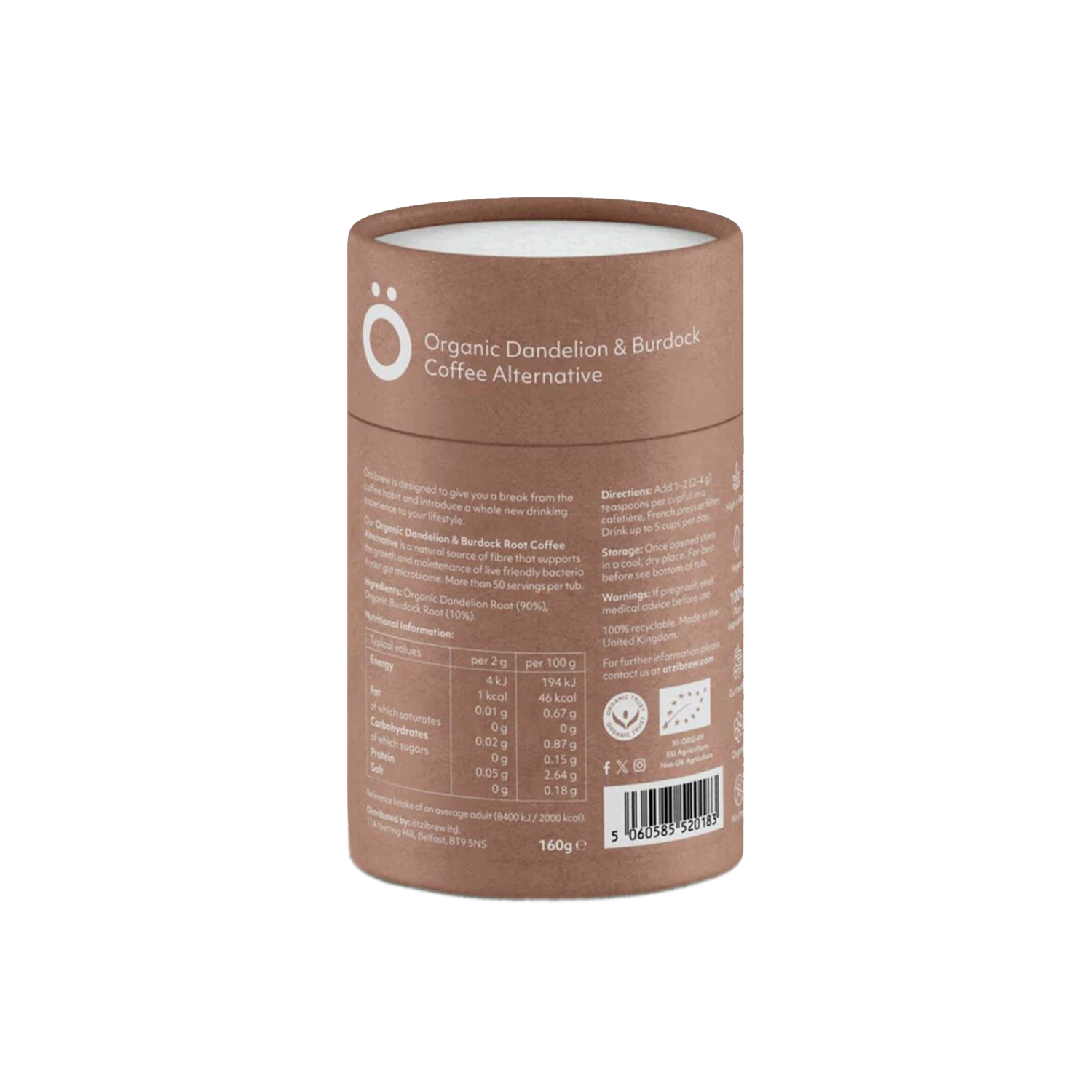 Organic Dandelion & Burdock Root Medium Roast