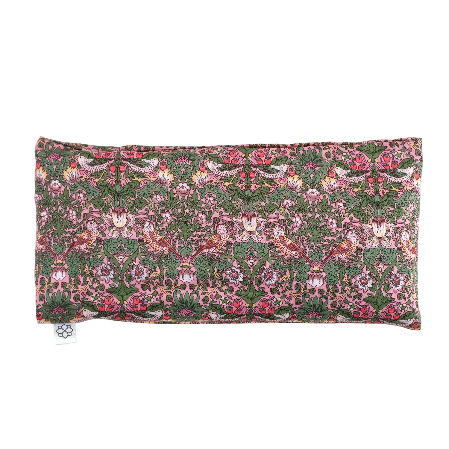 Aromatherapy Eye Pillow - Strawberry Thief Pink