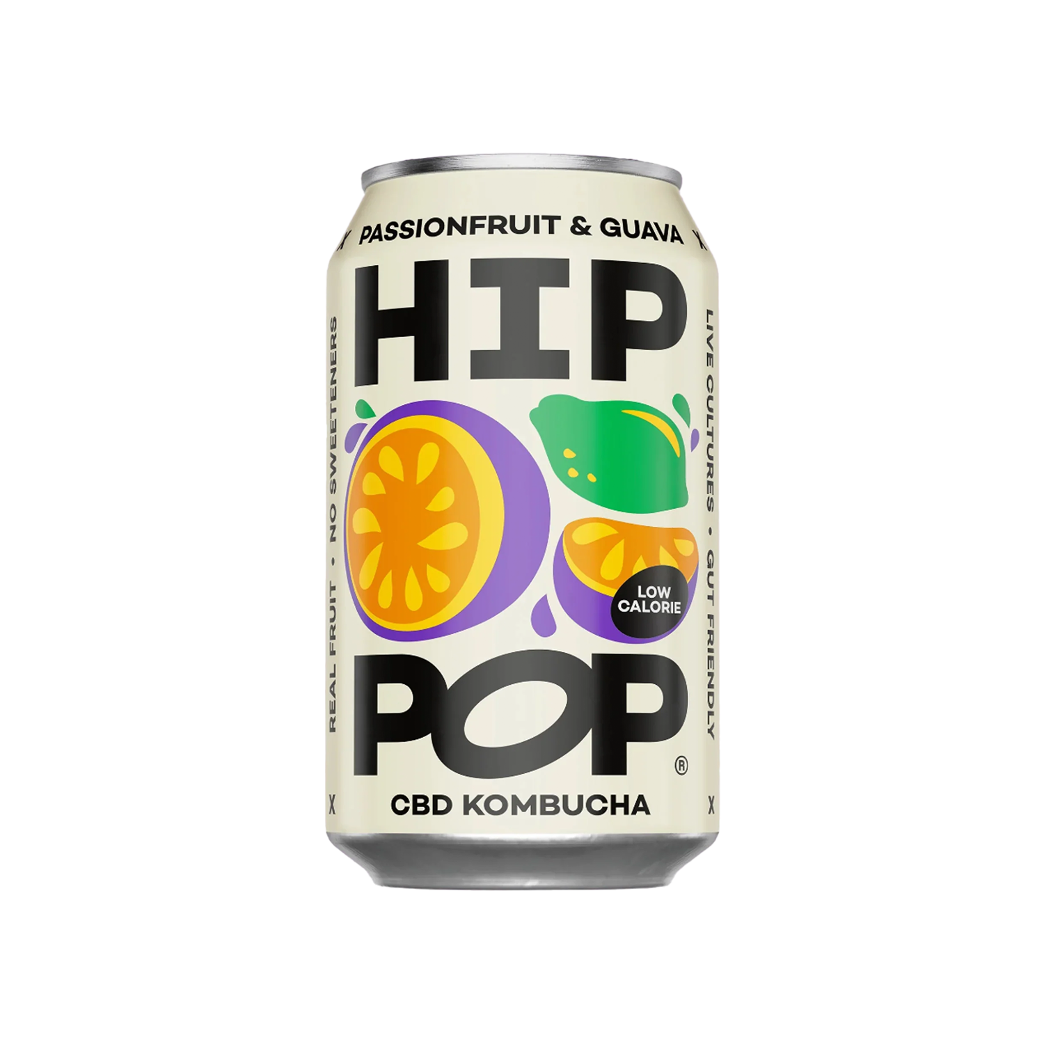 Passionfruit & Guava CBD Kombucha