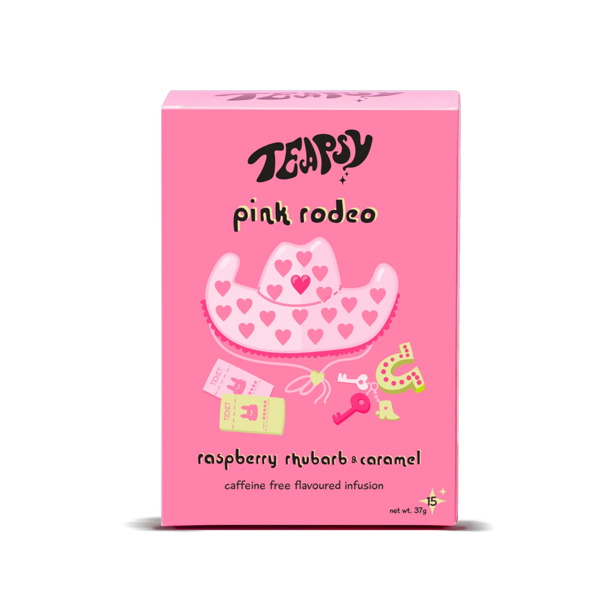 Pink Pro Rodeo Pink Rodeo Raspberry, Rhubarb & Caramel Tea – Chill.com