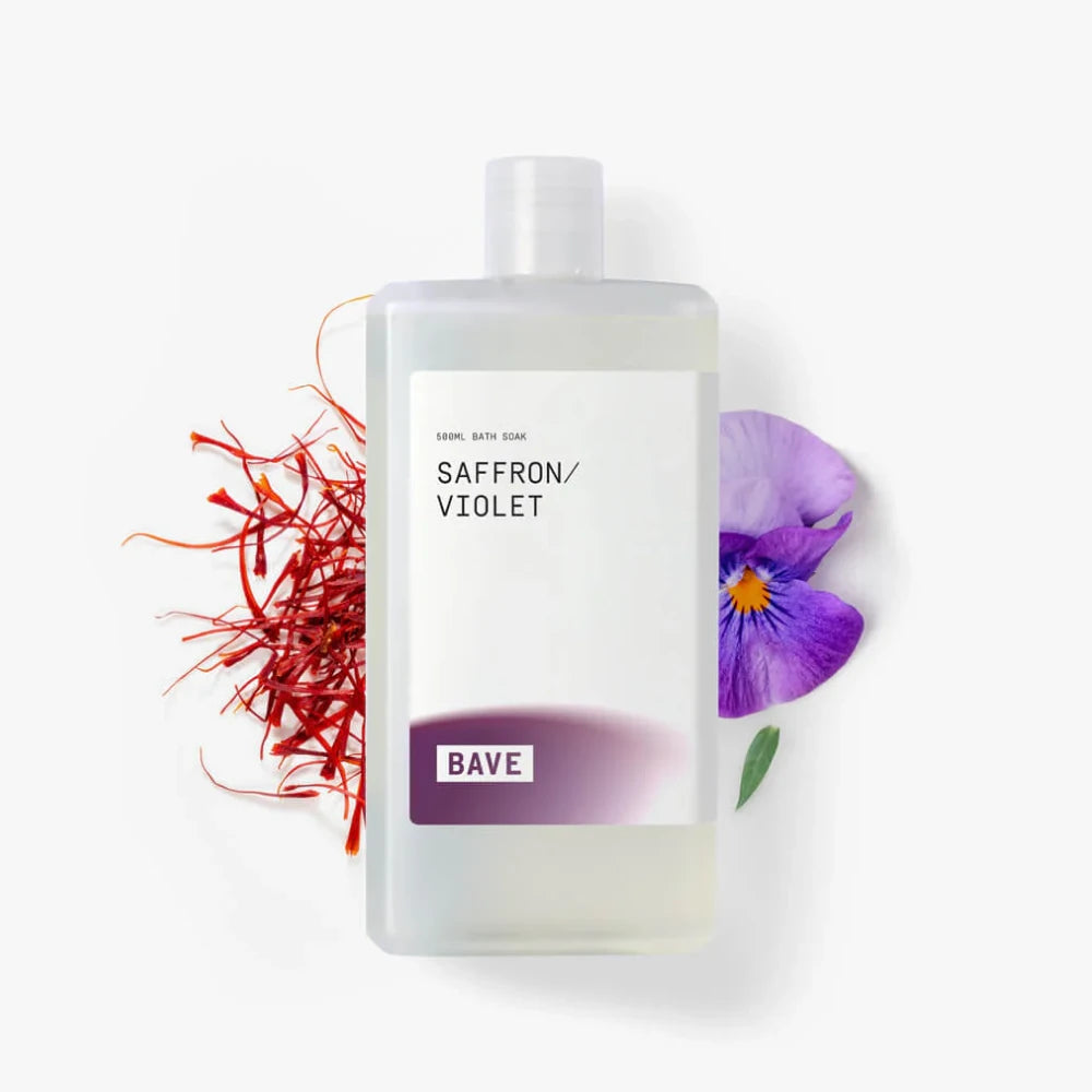 Saffron Violet Bath Soak