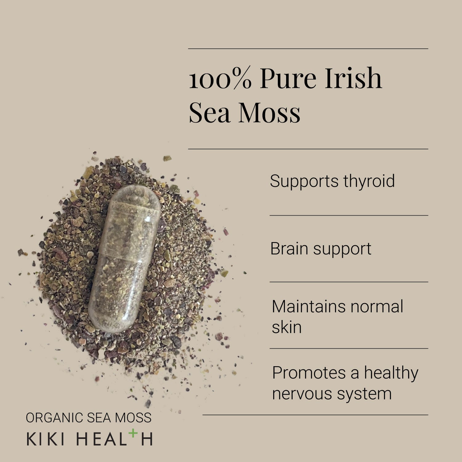 Organic Irish Sea Moss Capsules