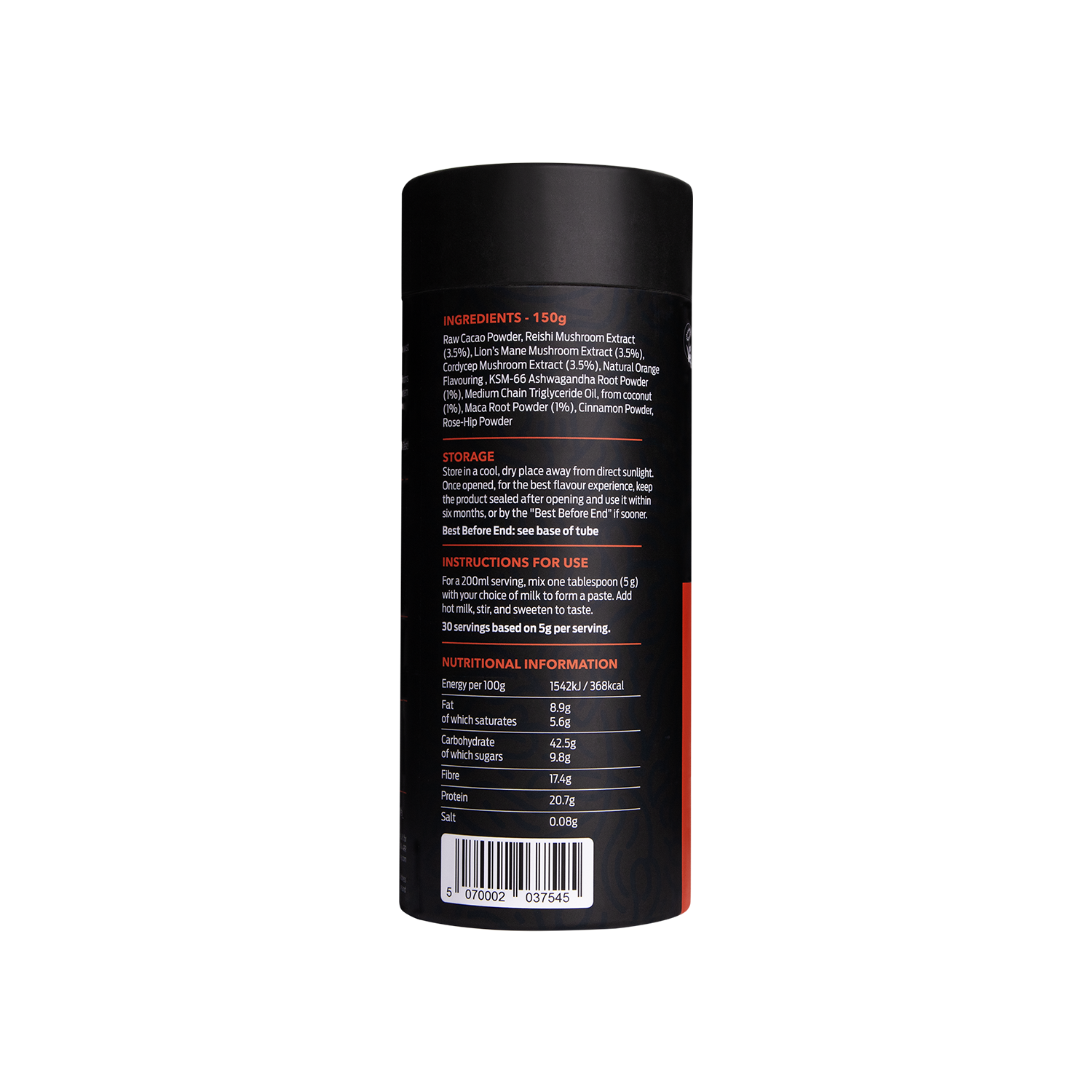 Simply the Zest Mushroom Hot Chocolate