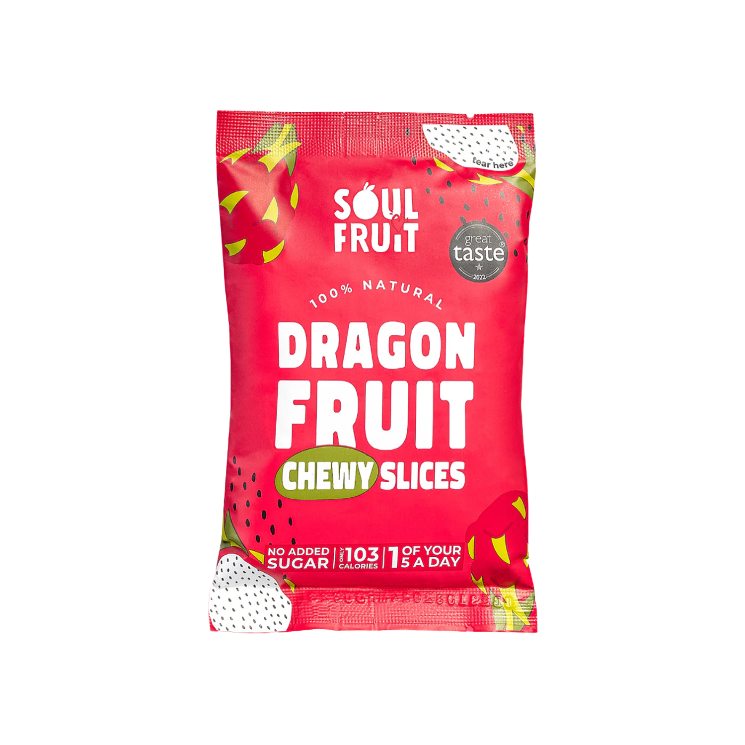 Soft Dried Dragon Fruit Slices