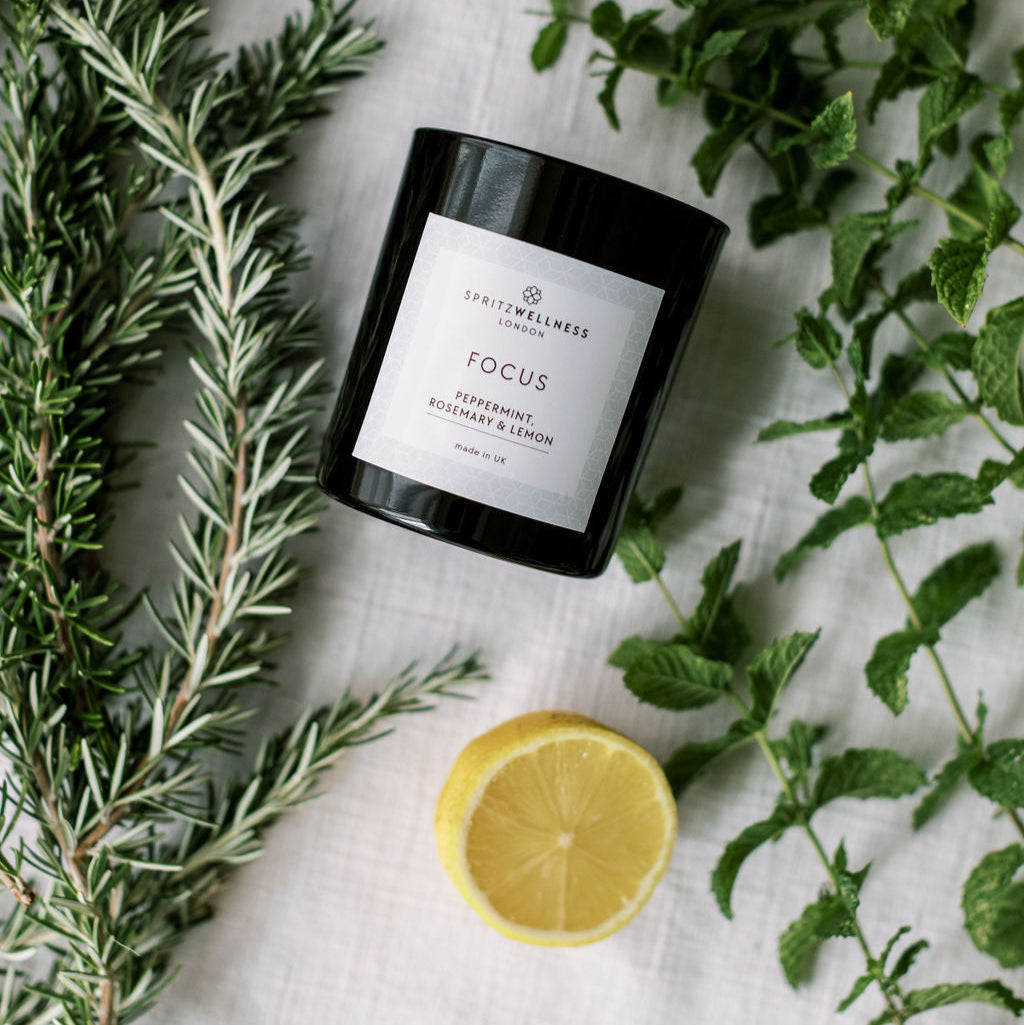 Focus Essential Oil Aromatherapy Candle