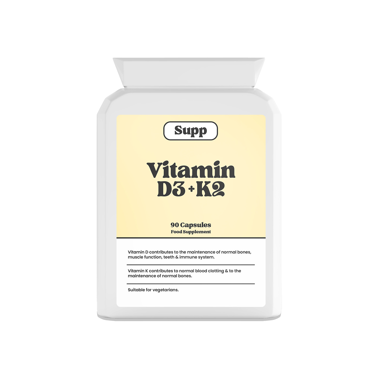 Vitamin D3 + K2