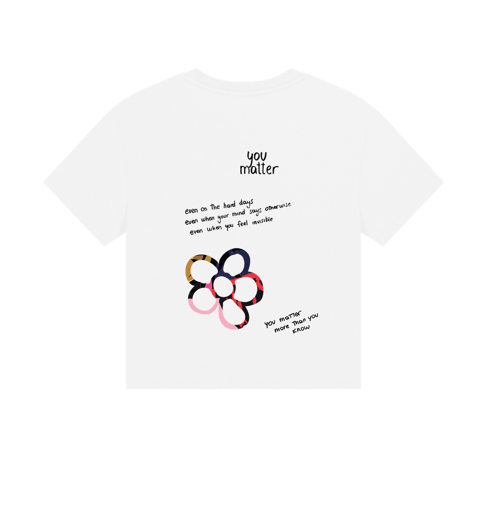 White Printed T-shirt