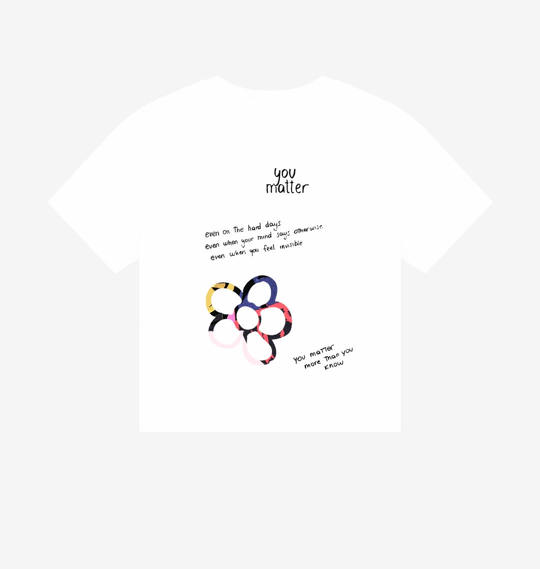 You Matter Women's Boxy Cropped T-shirt