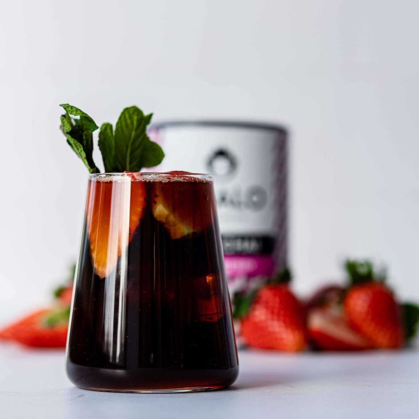Strawberry Iced Chai