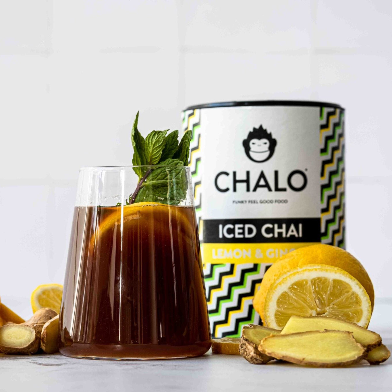 Lemon & Ginger Iced Chai