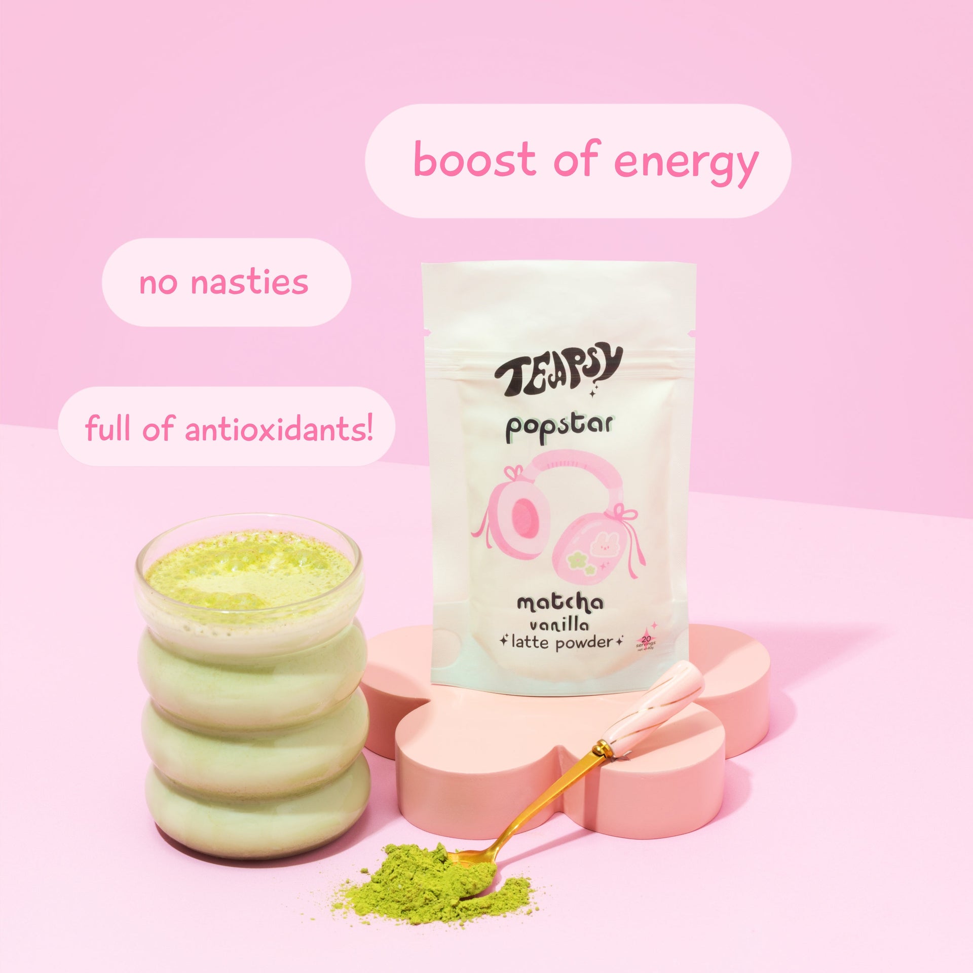 Popstar Vanilla & Cinnamon Matcha