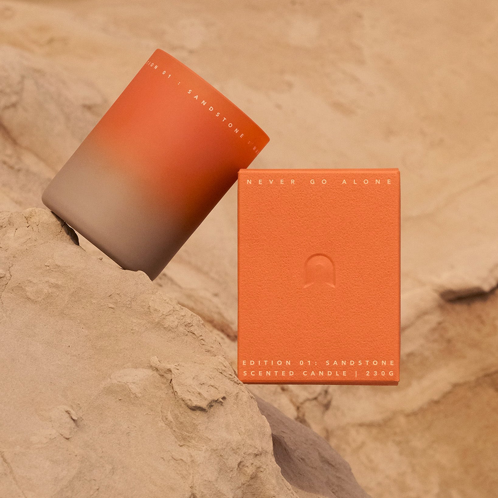 Sandstone Candle